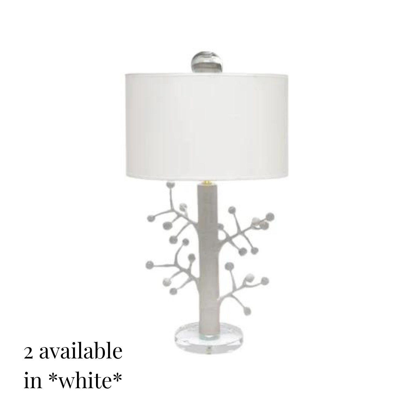 Treat White Ava Lamp
