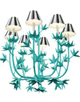 TREAT Melissa Chandelier in Bahamian Sea Blue