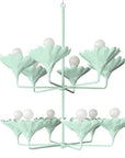 12 arm papier mache light fixture by stray dog designs