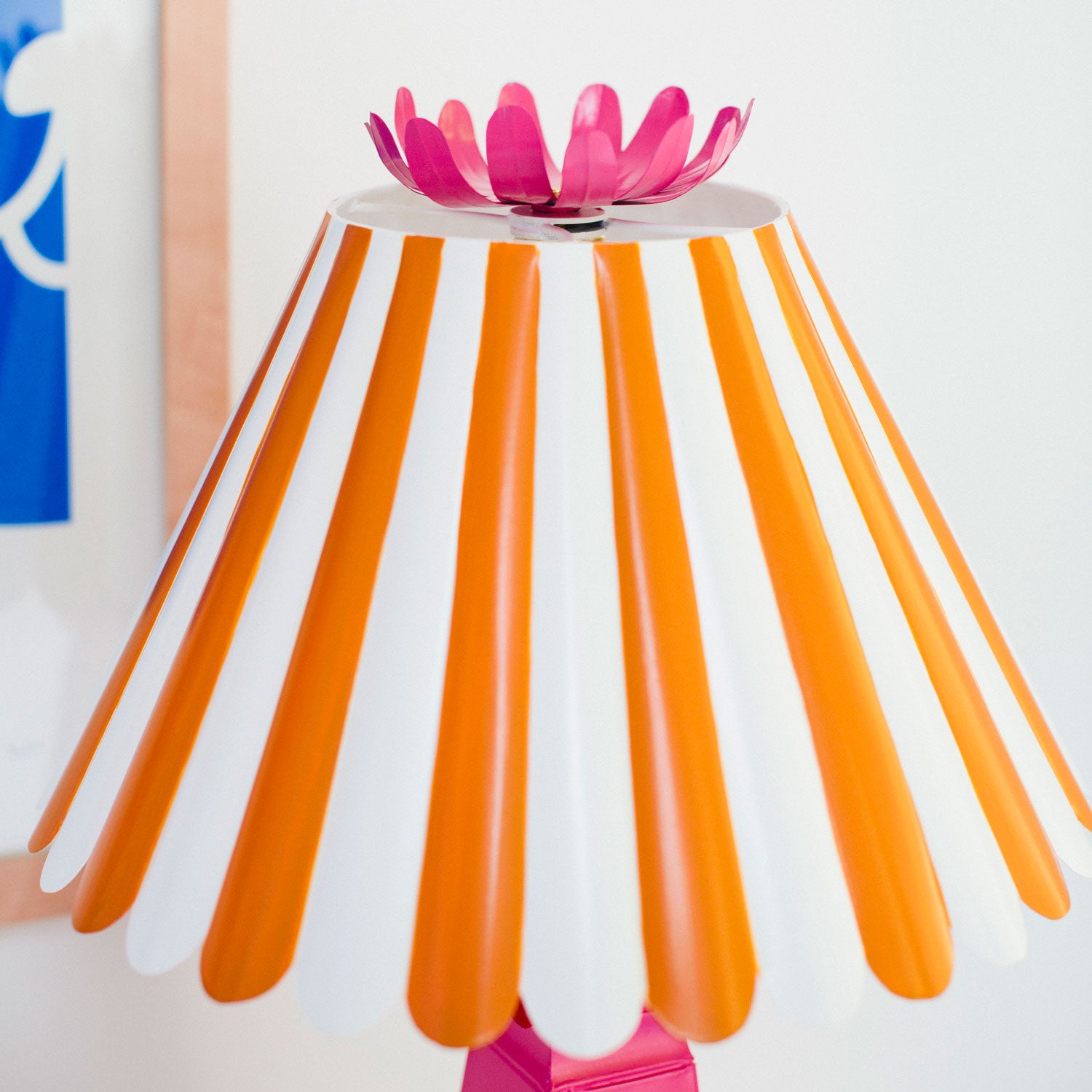 Scalloped Table Lamp Shade