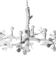 White Twiggy faux bois chandelier for Stray Dog Designs