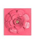 Zinnia Flower Wall Tile