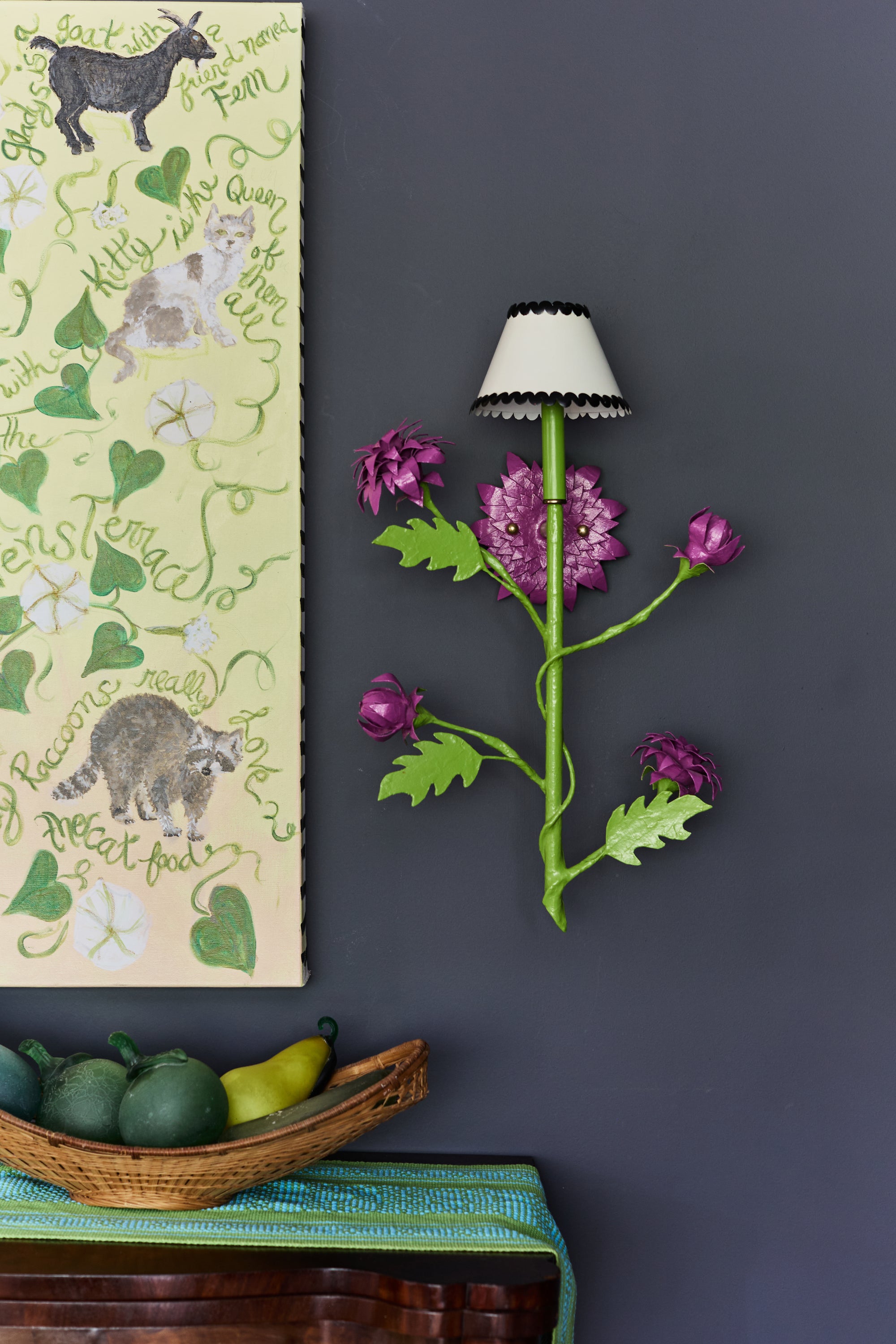 Dahlia Sconce