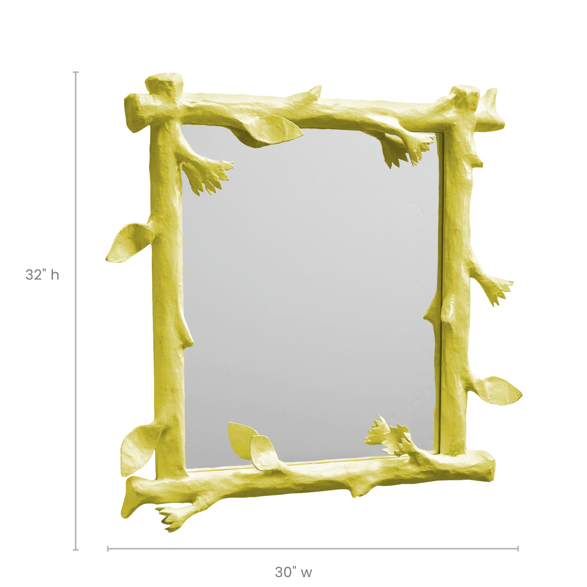 Funky Faux Bois Mirror