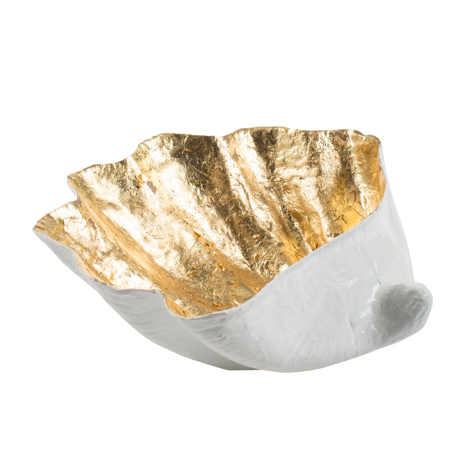 Gold Leaf clam shell