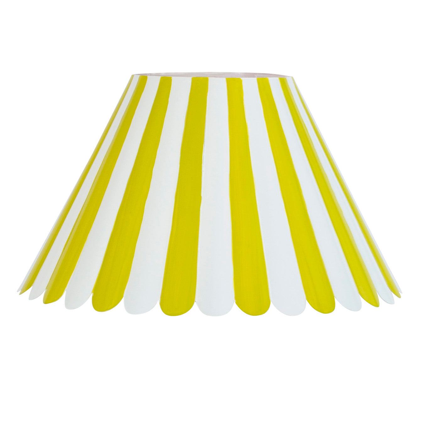 Yellow lampshade for table lamp on sale
