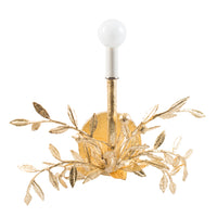 gold leafed Taylor B Wall Sconce, paper mache