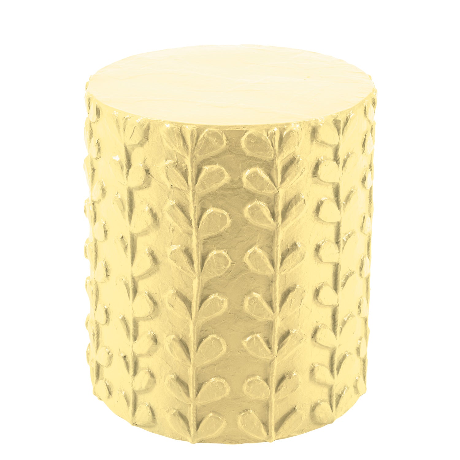 yellow and mellow Scandinavian inspired design stool