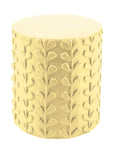 yellow and mellow Scandinavian inspired design stool