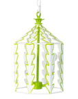 fresh white and green leafy leaf inspired Yola lantern