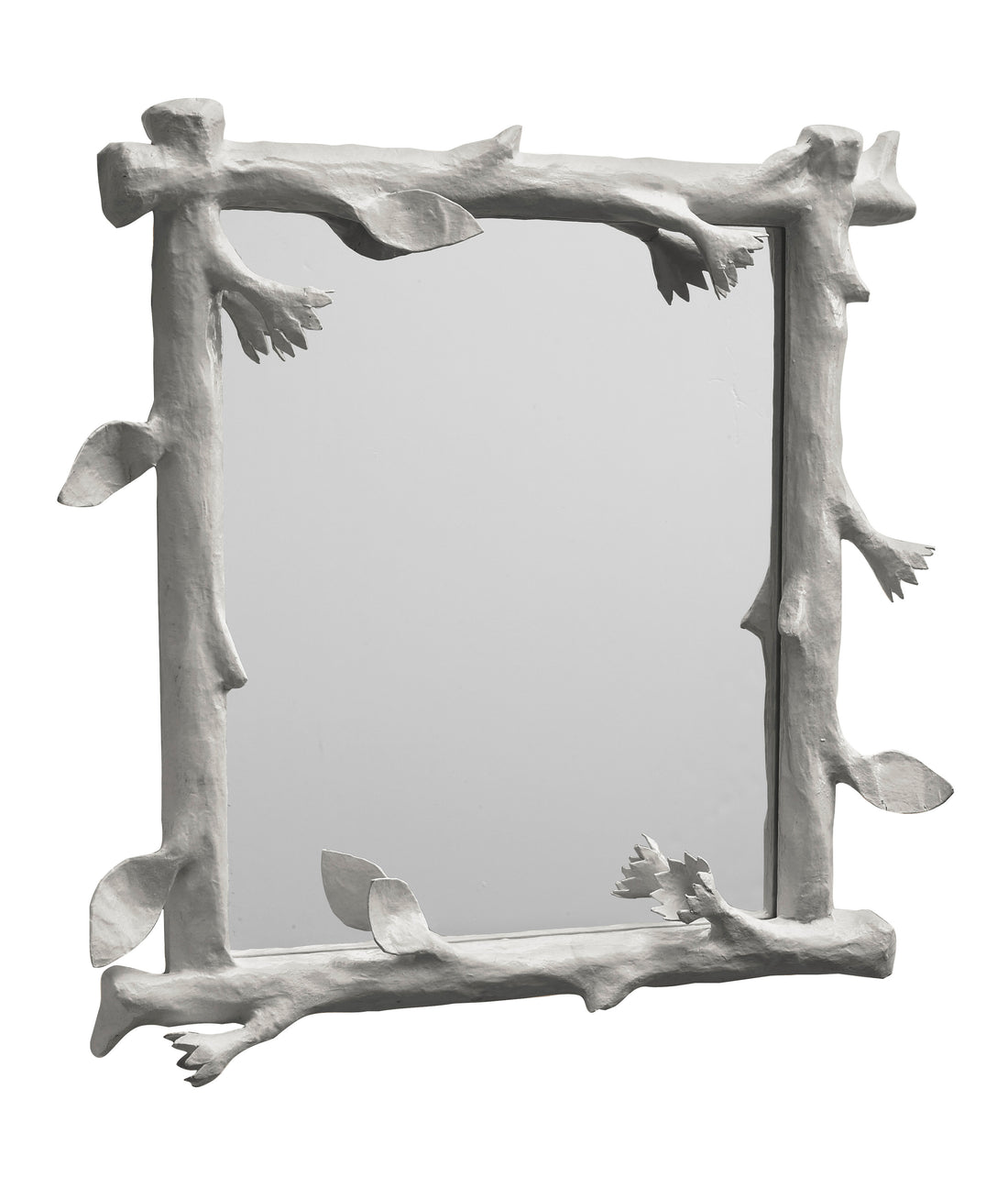 Funky Faux Bois Mirror by Stray Dog Designs