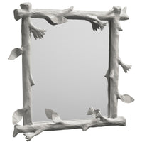 Funky Faux Bois Mirror by Stray Dog Designs