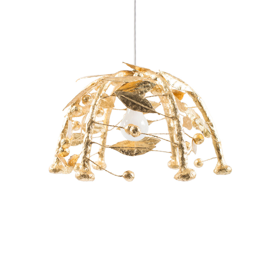 Gabby Pendant Gold Leaf