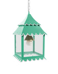 fun aqua hanging lantern with scallop edges, Little Girly Light