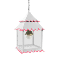 Little Girl Hanging Lantern