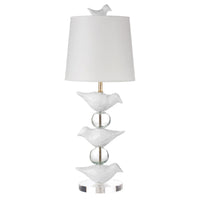 white Robin Staak Lamp by Stray Dog Designs