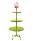 pink and green fun 3 tiered floor light by stray dog designs