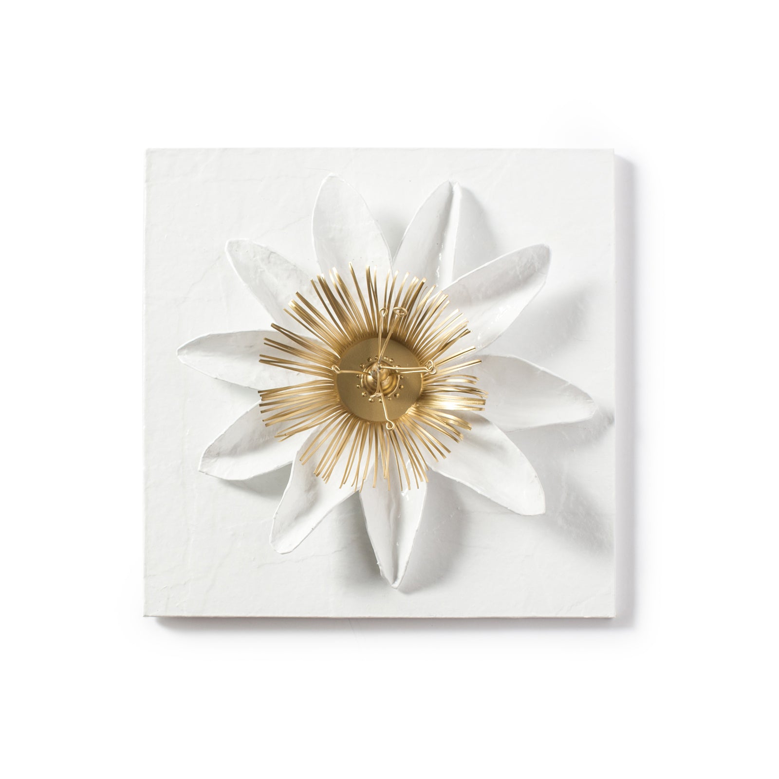 Passion Flower Wall Tile, handmade in Mexico